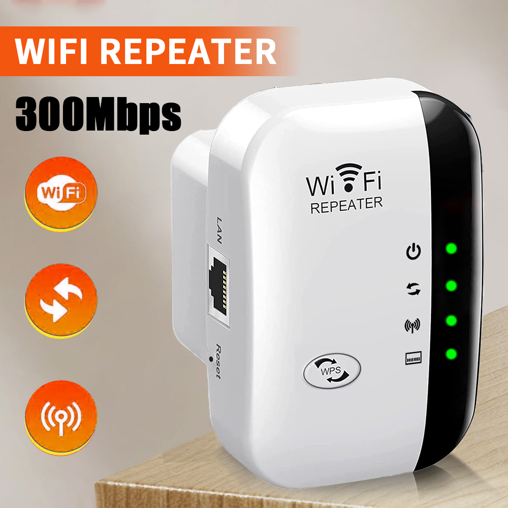 Wifi Range Extender - 2.4G Wireless WiFi Booster 300M Range