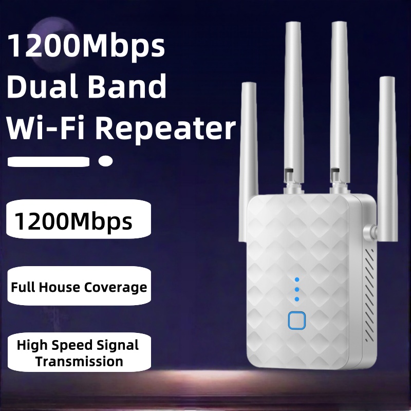 1200Mbps Dual Band WiFi Repeat - Wifi Range Extender 评论和价格