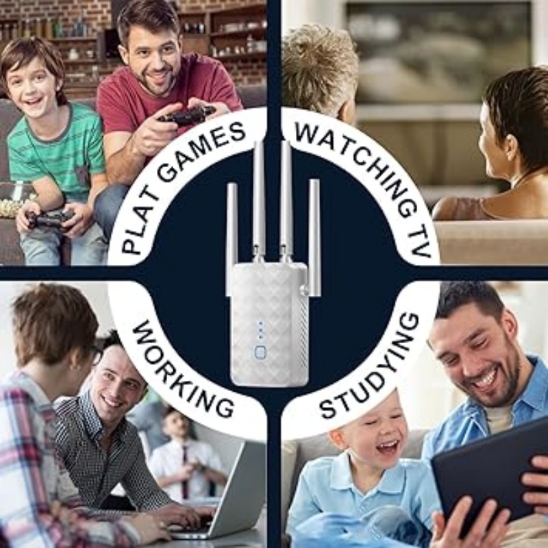 1200Mbps Dual Band WiFi Repeat - Wifi Range Extender 评论和价格