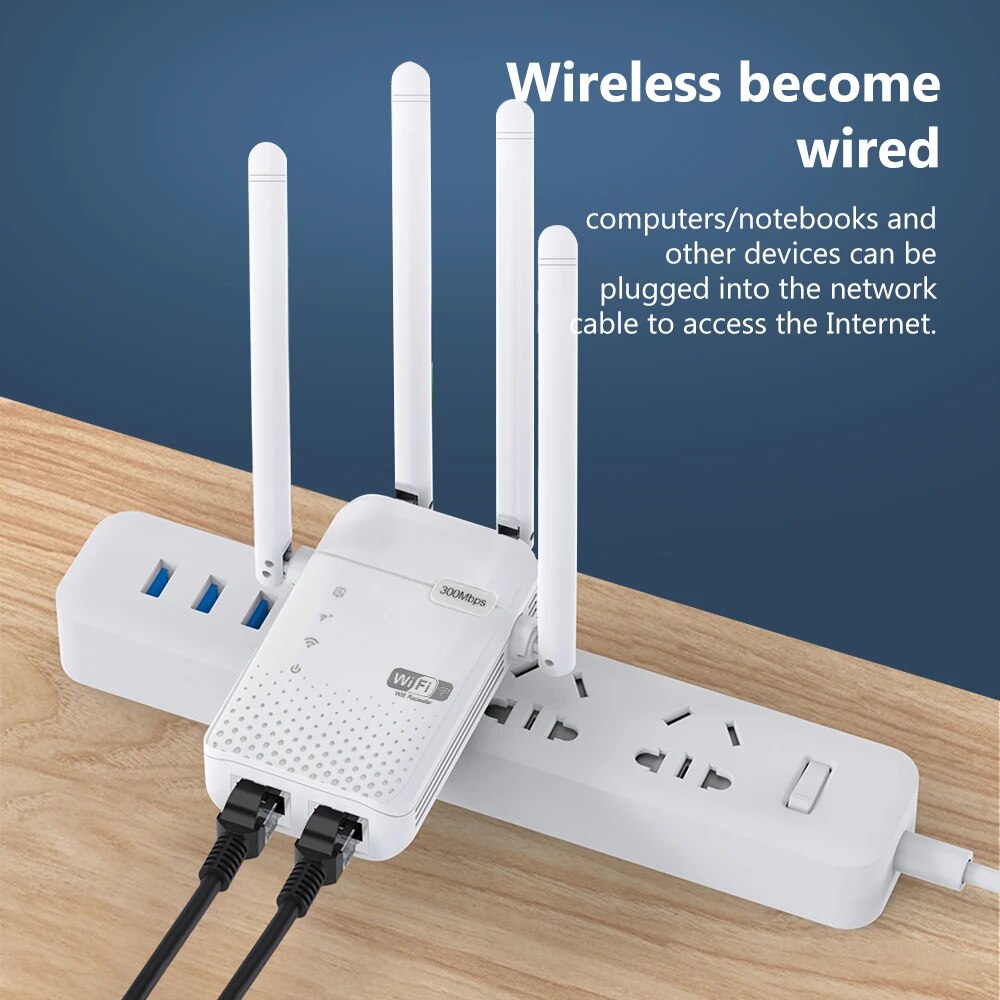 300Mbps Wireless WiFi Repeater - Wifi Range Extender 评论和价格