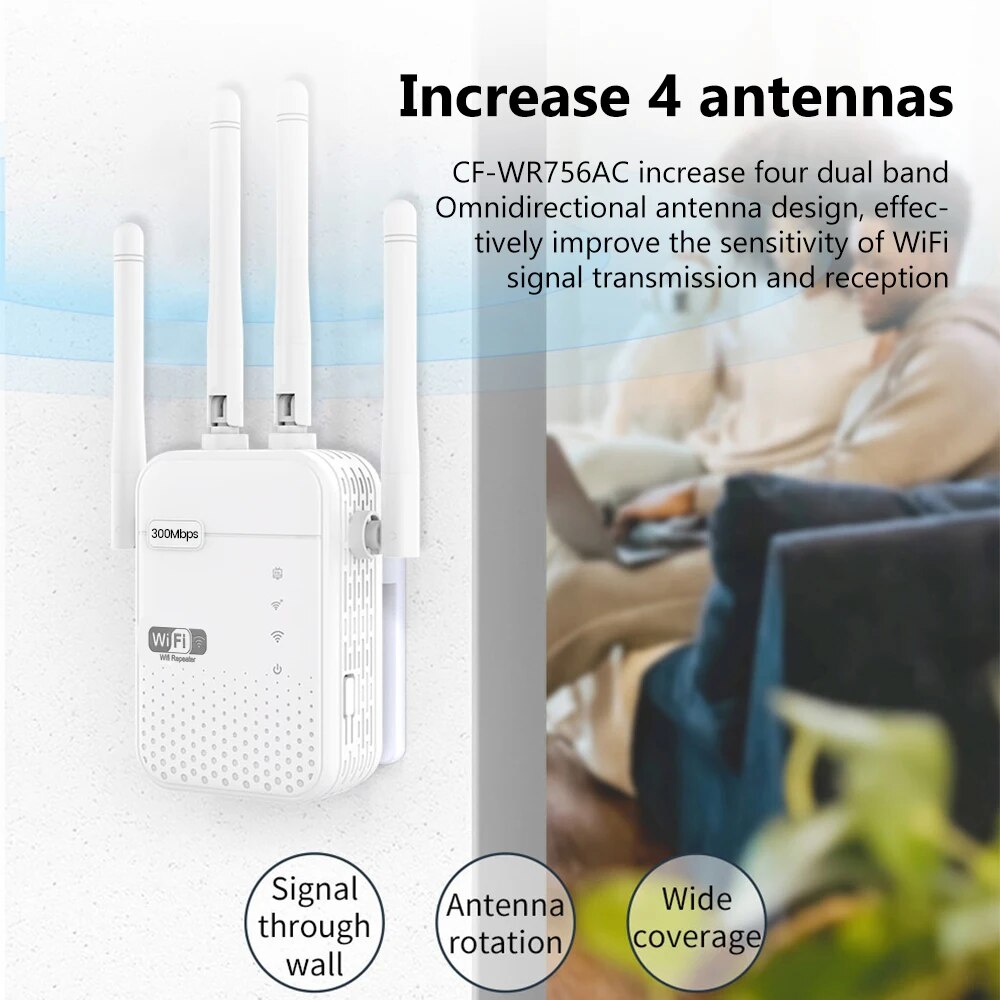 300Mbps Wireless WiFi Repeater - Wifi Range Extender 评论和价格