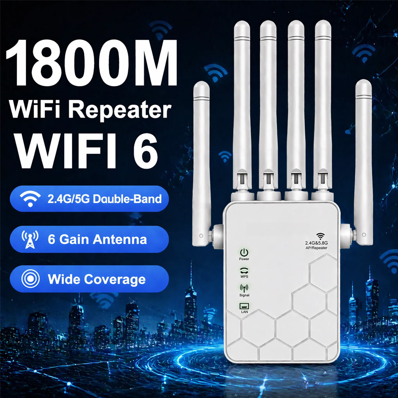 AX1800 WiFi 6 Extender Dual Ba - Wifi Range Extender 评论和价格