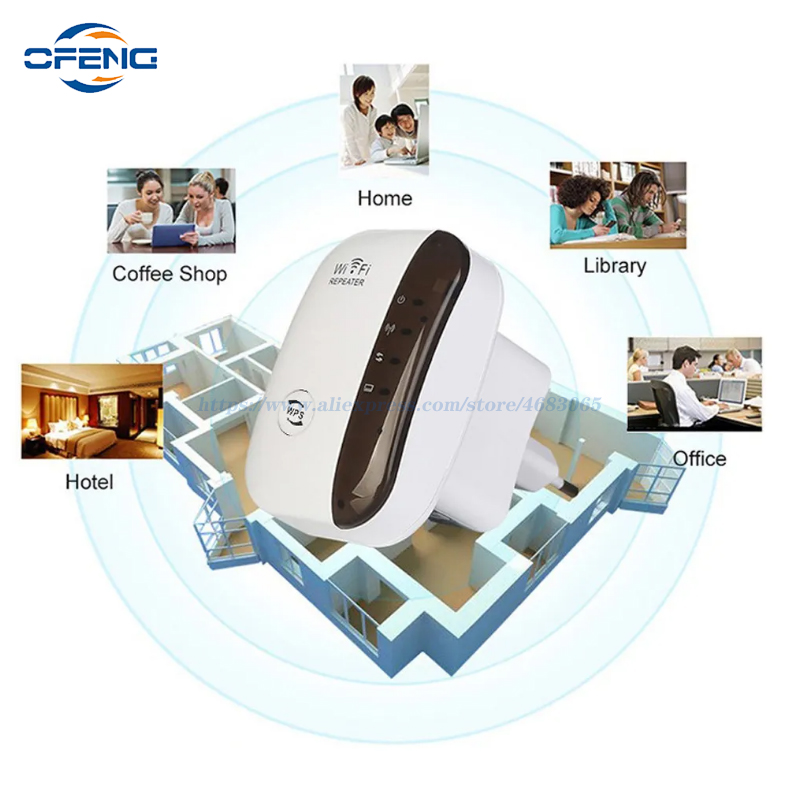 Wireless WiFi Repeater, Long R - Wifi Range Extender 评论和价格