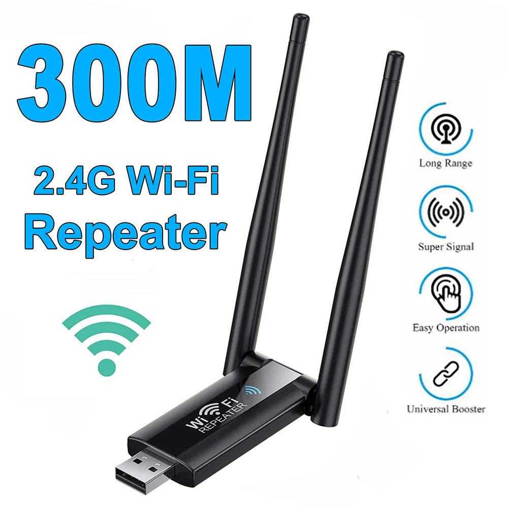 300Mbps Wireless WiFi Repeater - Wifi Range Extender 评论和价格