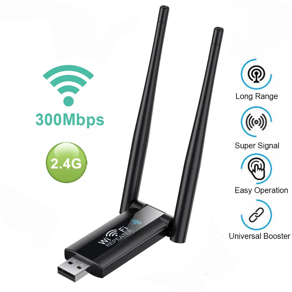 300Mbps Wireless WiFi Repeater - Wifi Range Extender 评论和价格