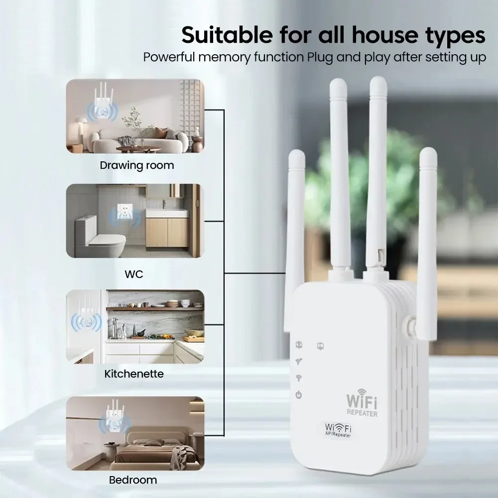 300Mbps Wireless WiFi Repeater - Wifi Range Extender 评论和价格