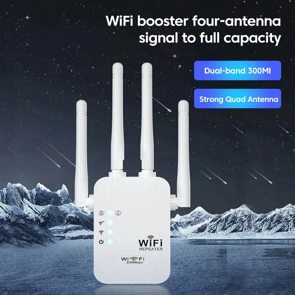 300Mbps Wireless WiFi Repeater - Wifi Range Extender 评论和价格