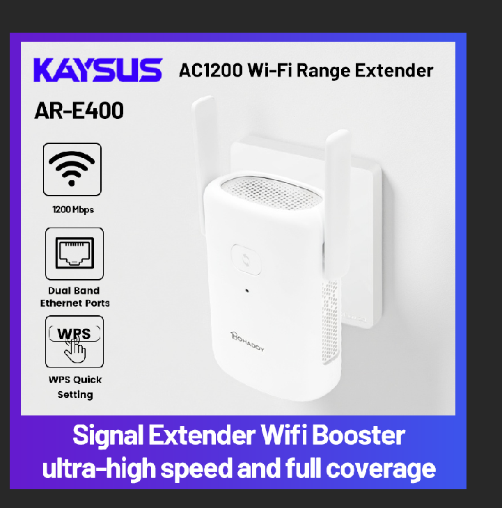 1200Mbps Dual Band WiFi Repeat - Wifi Range Extender 评论和价格